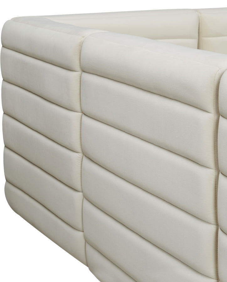 Fauteuil d'appoint rembourré en chenille Vivi