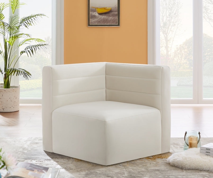 Fauteuil d'appoint rembourré en chenille Vivi