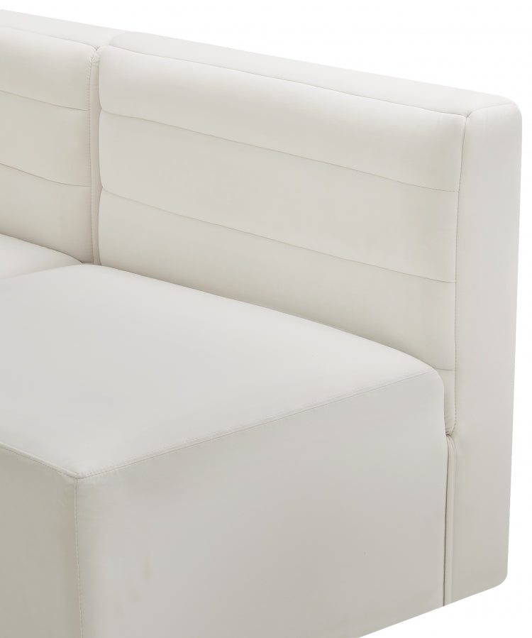 Fauteuil d'appoint rembourré en chenille Vivi