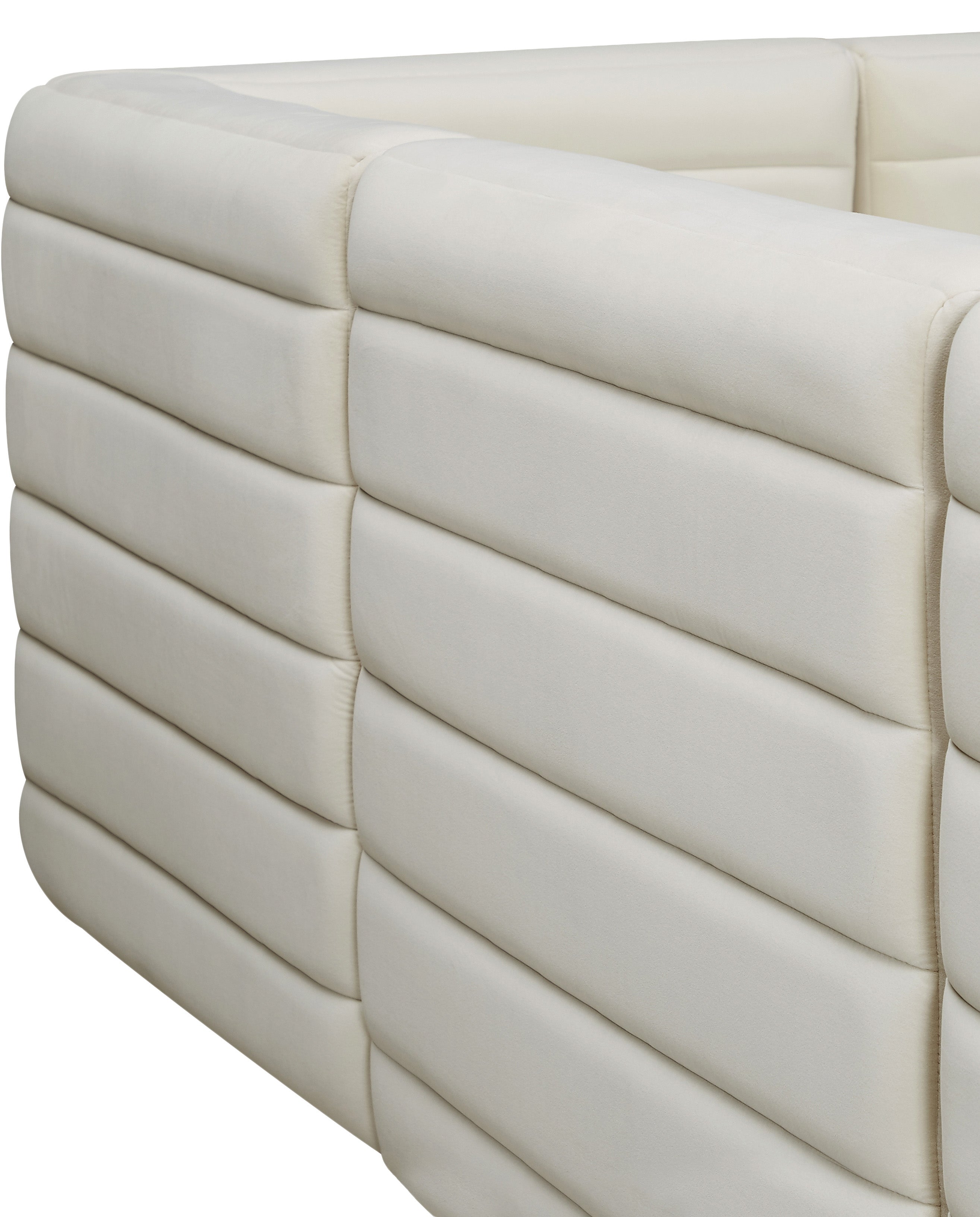 Fauteuil d'appoint rembourré en chenille Vivi