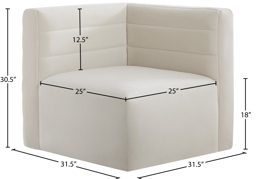 Fauteuil d'appoint rembourré en chenille Vivi