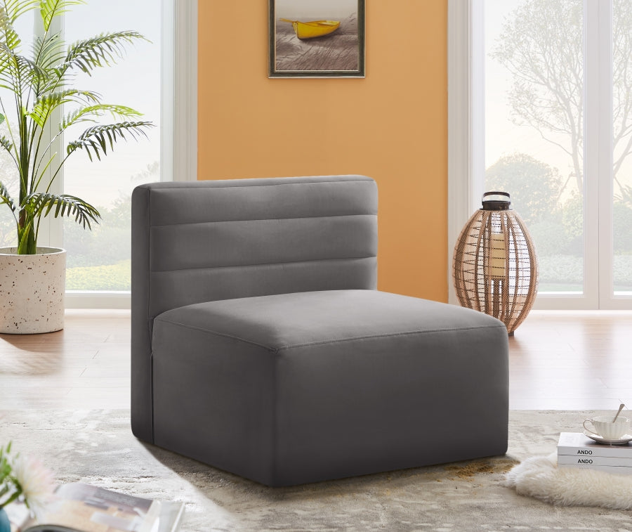 Fauteuil d'appoint rembourré en chenille Vivi