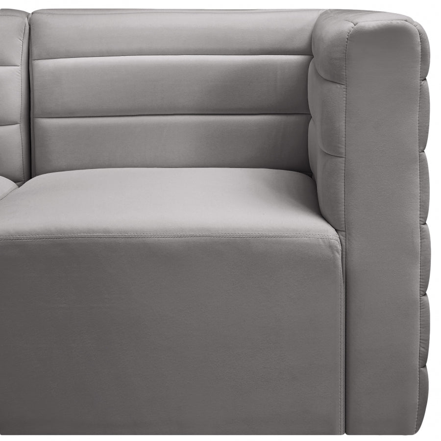 Fauteuil d'appoint rembourré en chenille Vivi