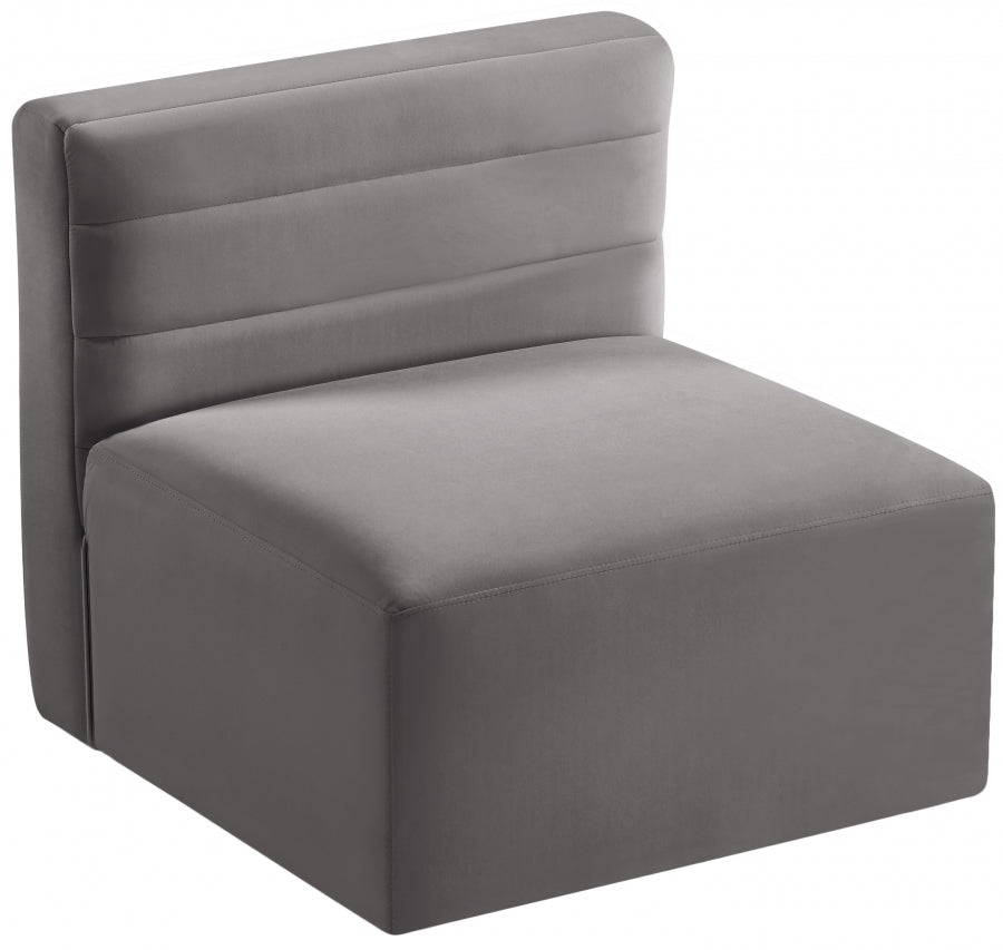 Fauteuil d'appoint rembourré en chenille Vivi