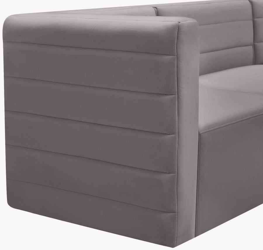 Fauteuil d'appoint rembourré en chenille Vivi