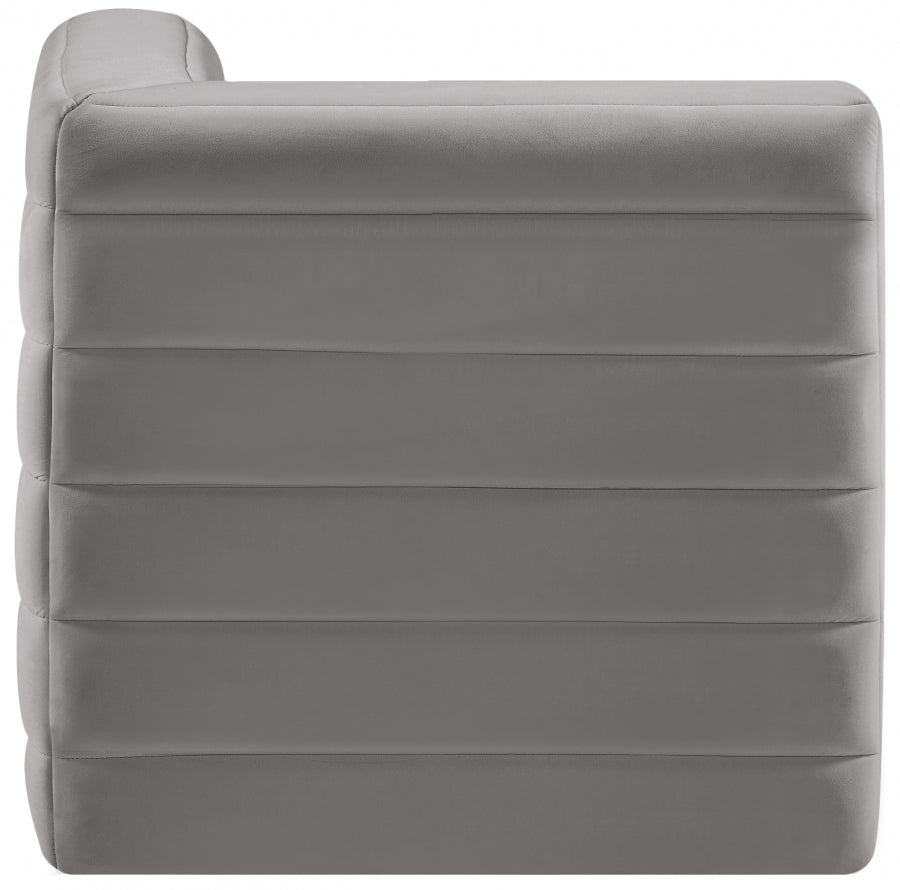 Fauteuil d'appoint rembourré en chenille Vivi