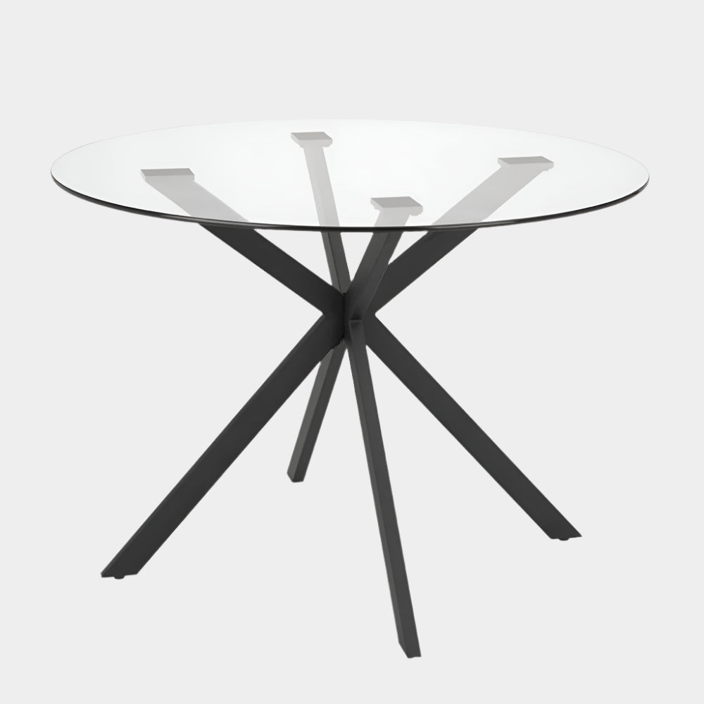Frances Dining Table Black Frame