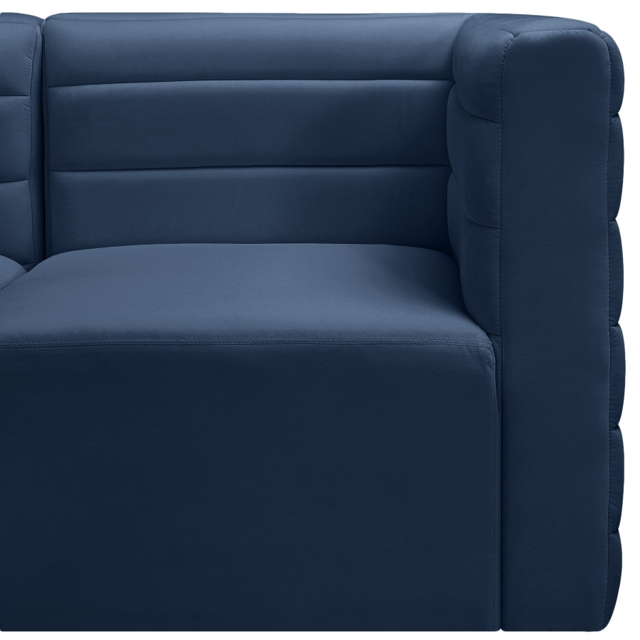 Fauteuil d'appoint rembourré en chenille Vivi