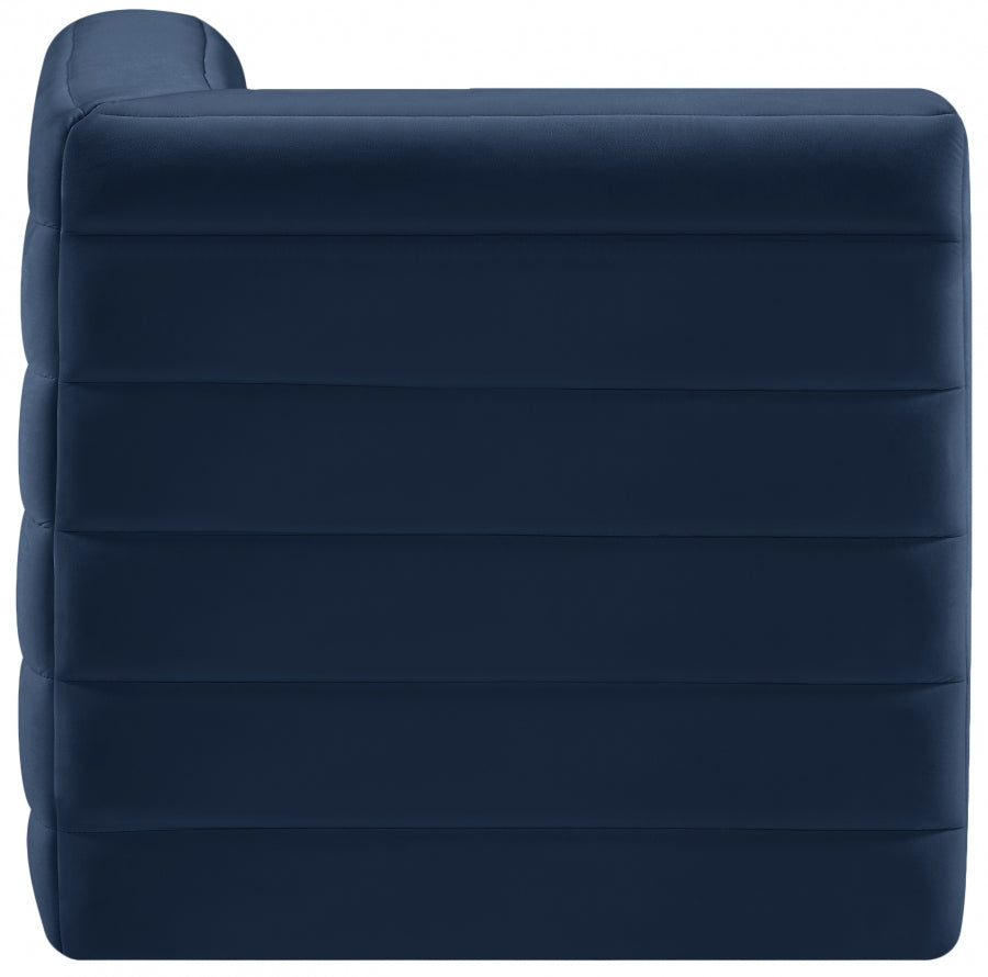 Fauteuil d'appoint rembourré en chenille Vivi