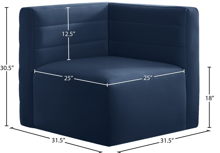 Fauteuil d'appoint rembourré en chenille Vivi