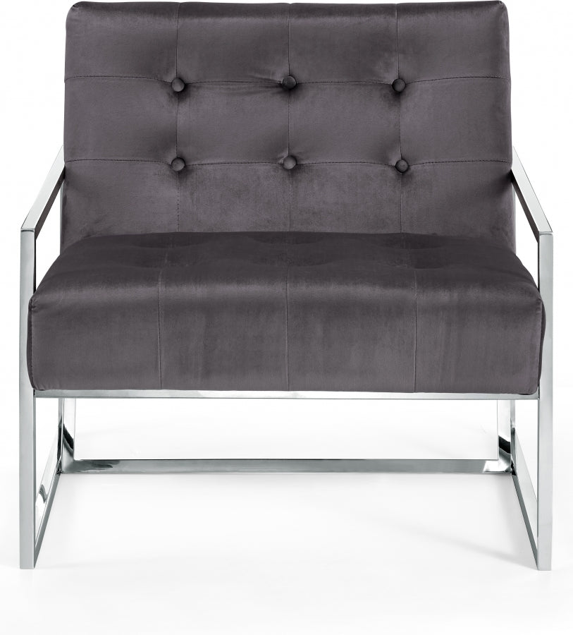 Fauteuil d'appoint rembourré en chenille Vivi