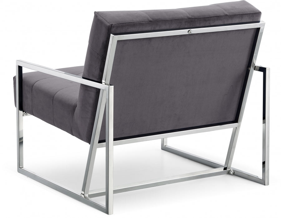 Fauteuil d'appoint rembourré en chenille Vivi