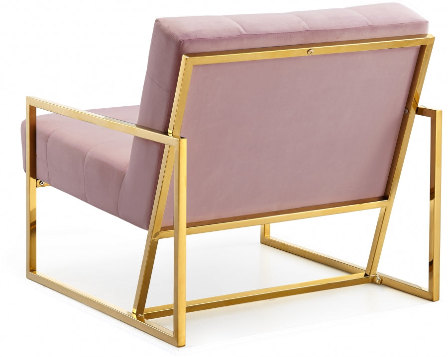 Fauteuil d'appoint rembourré en chenille Vivi