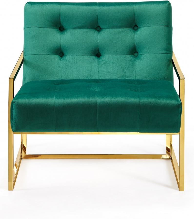 Fauteuil d'appoint rembourré en chenille Vivi