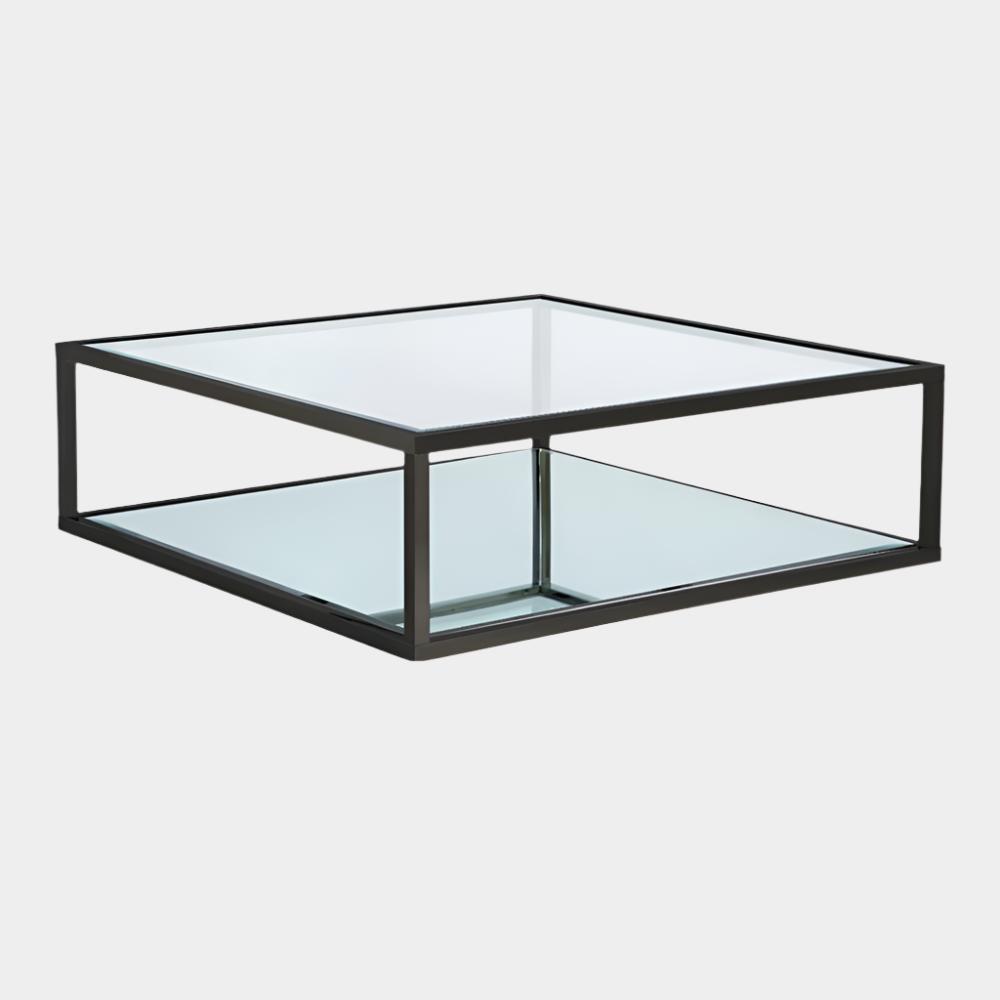 Table basse carrée Caspian noire