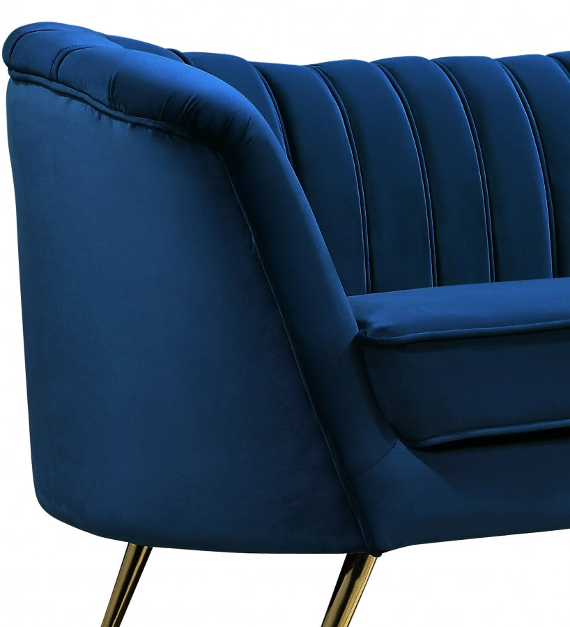 Fauteuil d'appoint rembourré en chenille Vivi
