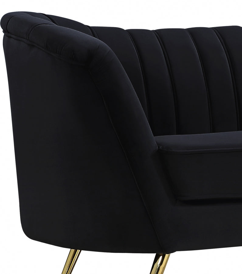 Fauteuil d'appoint rembourré en chenille Vivi