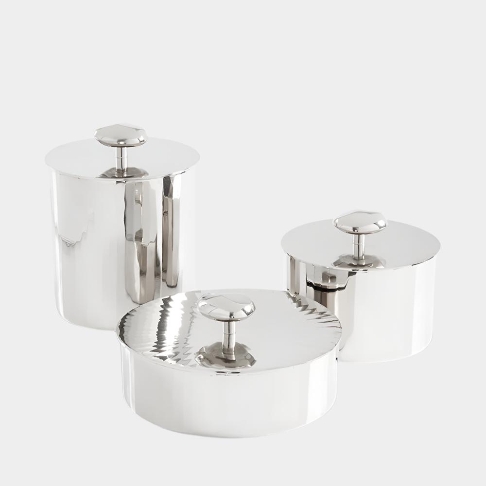 Boîtes de texture Keva Argent