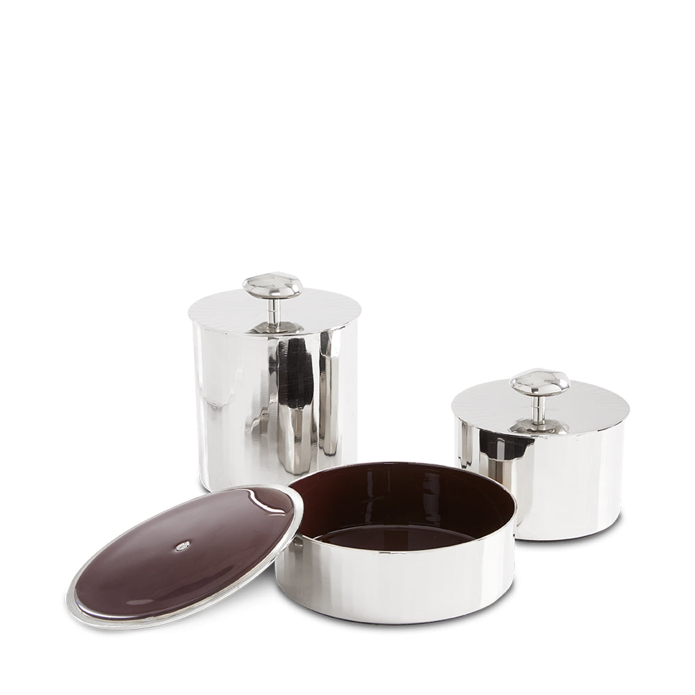 Boîtes de texture Keva Argent