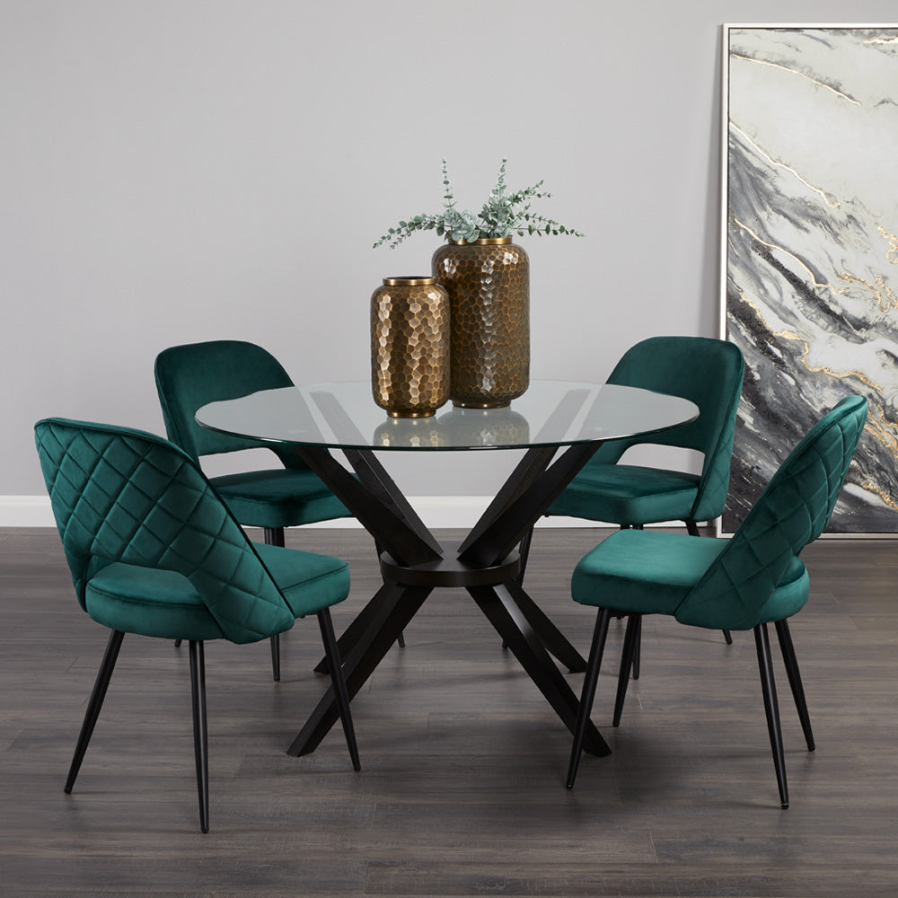 Table à manger en bois Cecilia