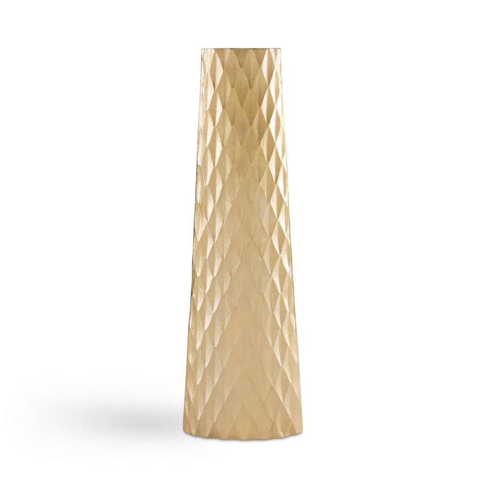 Floor Vase (Set of 2): Champagne Gold
