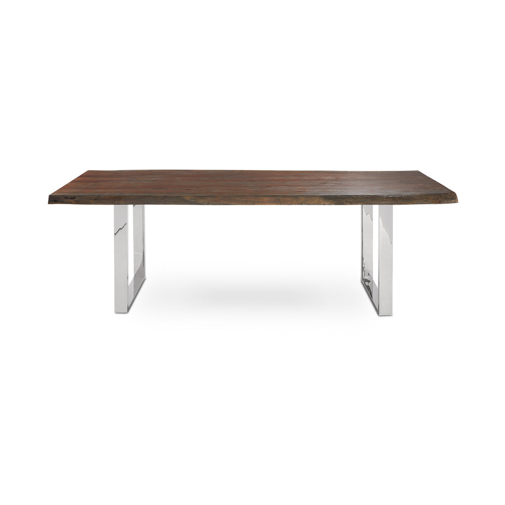 Organic Live Edge Dining Table 72″