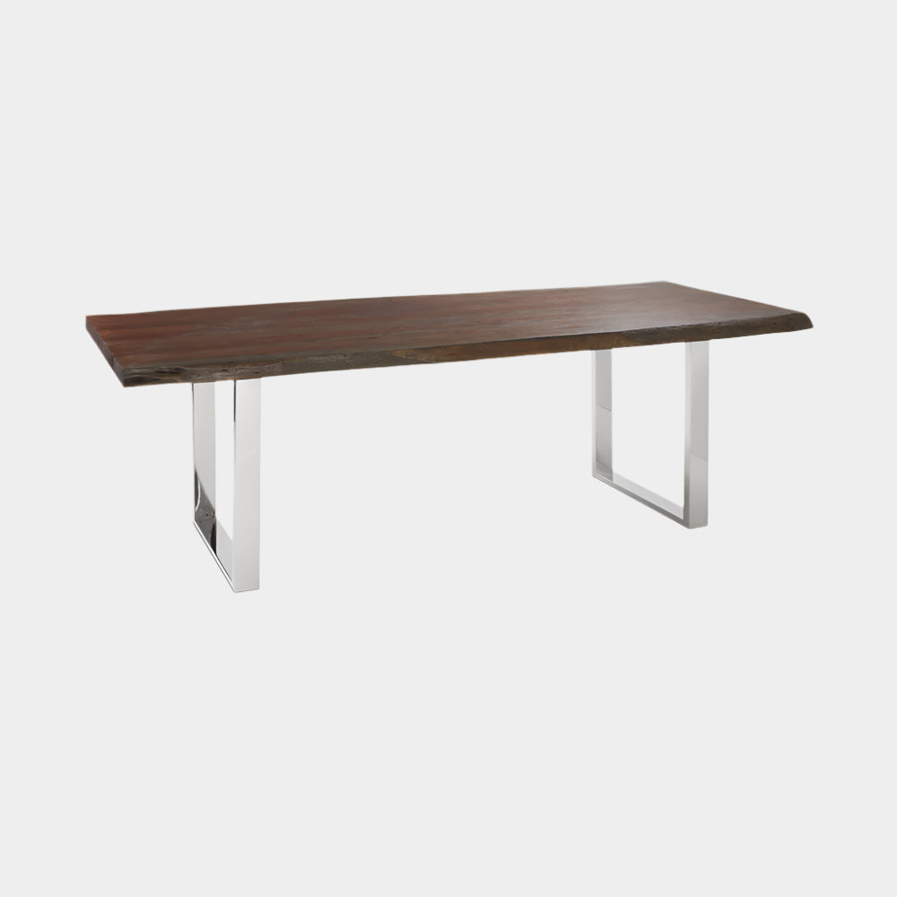 Organic Live Edge Dining Table 72″