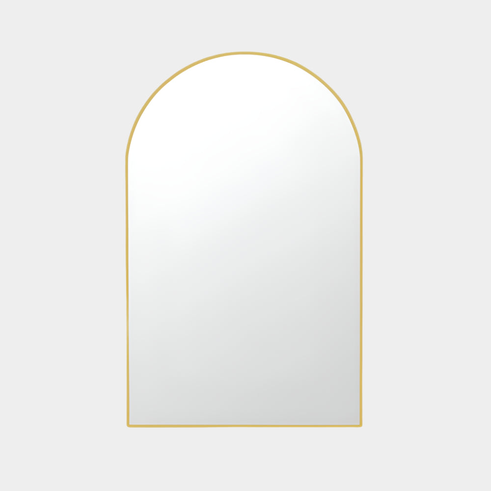 Dora Floor Mirror: Gold Frame