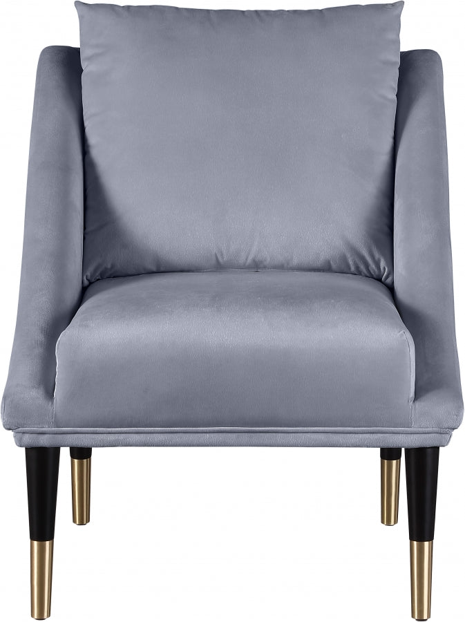 Fauteuil d'appoint rembourré en chenille Vivi