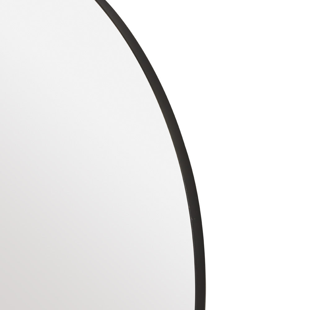 Dora Floor Mirror: Black Frame