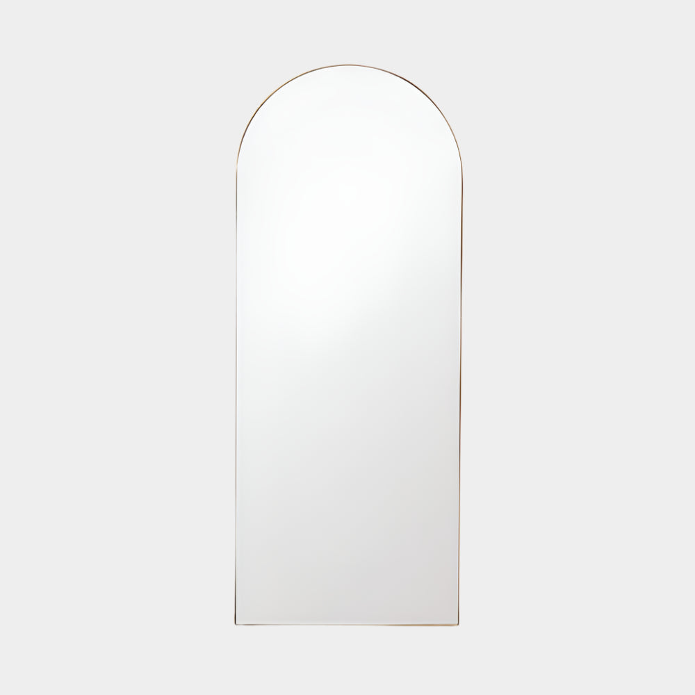 Philip Floor Mirror: Gold Frame