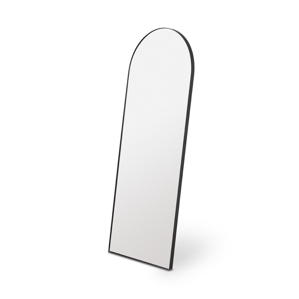Philip Floor Mirror: Black Frame