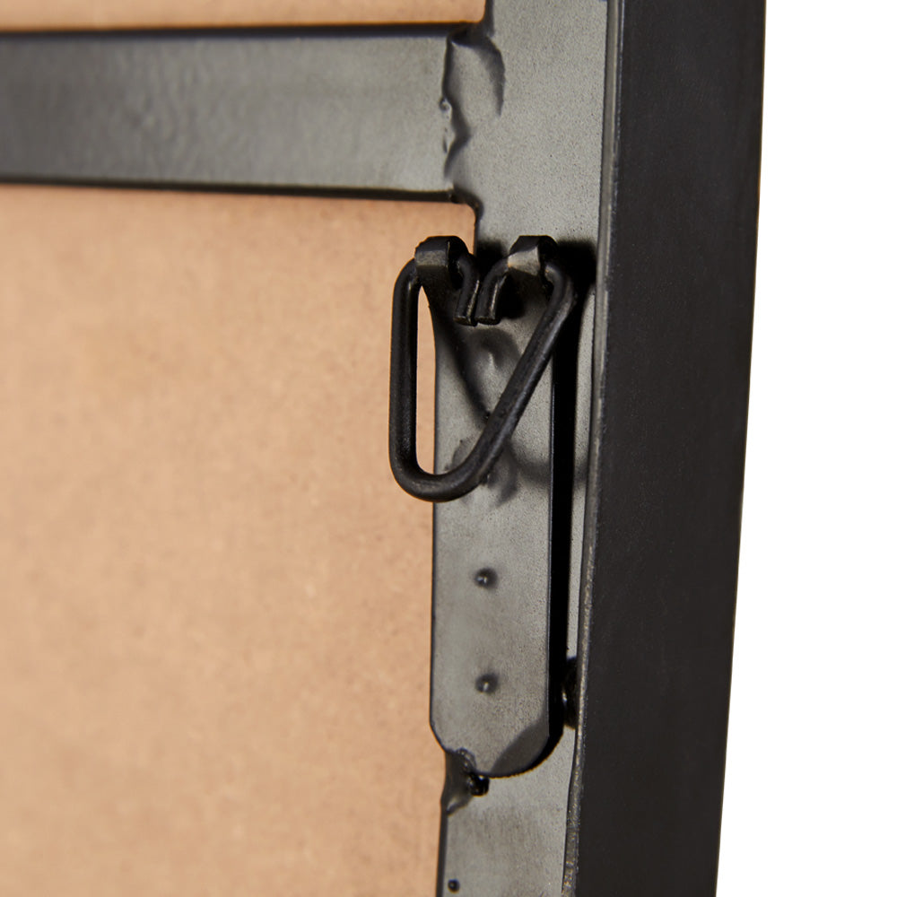 Philip Floor Mirror: Black Frame