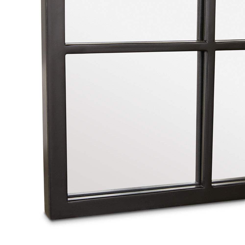 Gilmore Floor Mirror: Black Frame