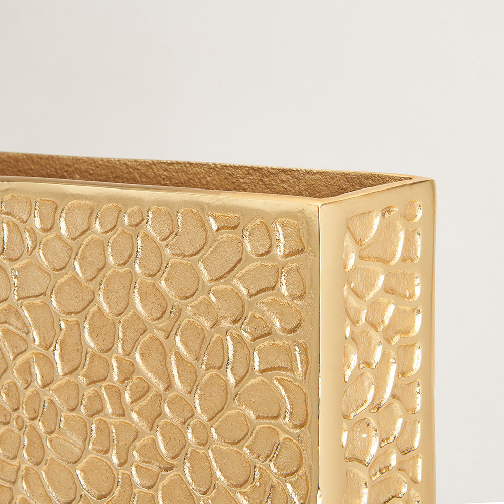 Sabi Gold Vases: Set of 2
