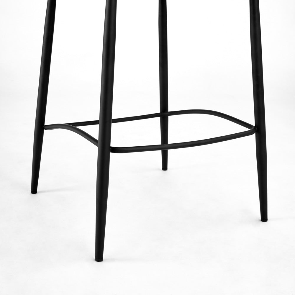 Victoria Counter Stool: Light Grey Linen