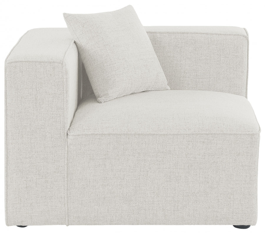 Cube Fabric Upholstered Corner Modular Chair