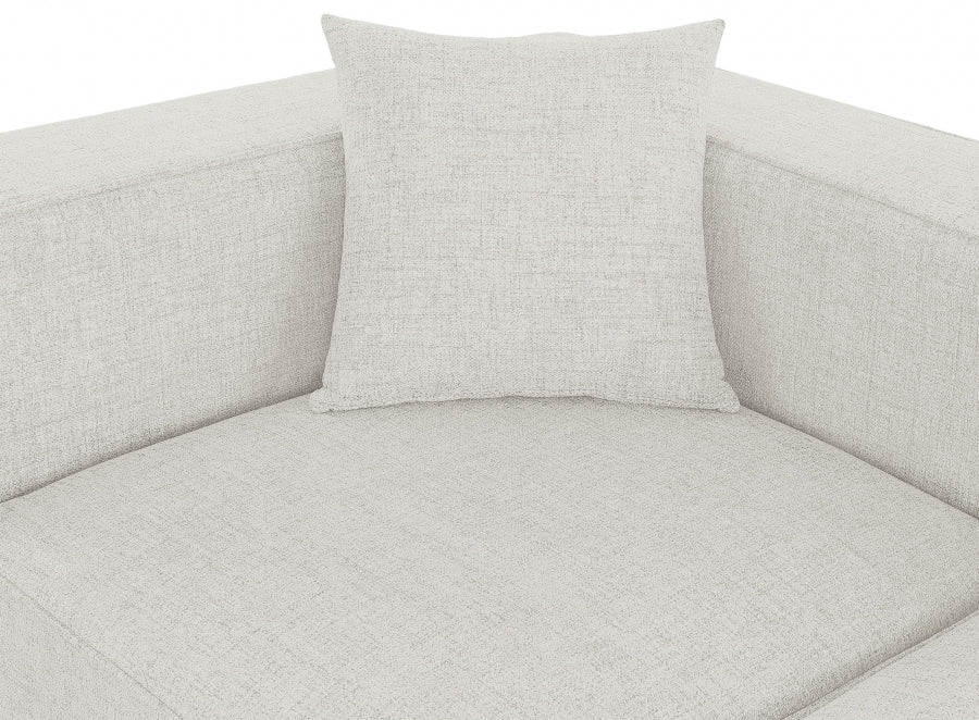 Cube Fabric Upholstered Corner Modular Chair