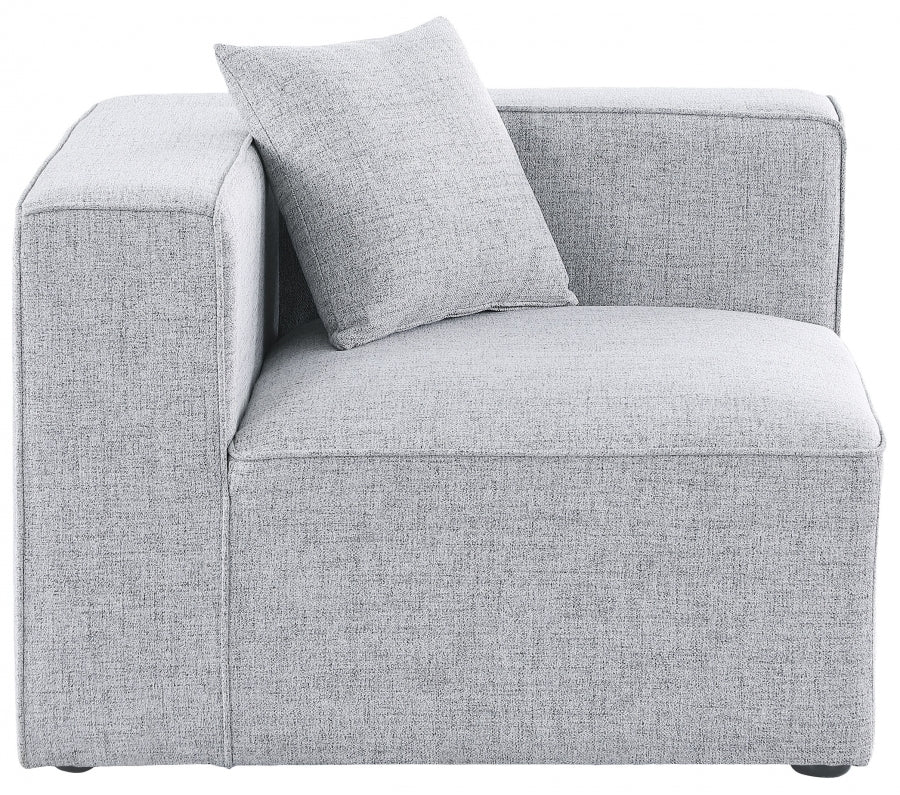 Cube Fabric Upholstered Corner Modular Chair