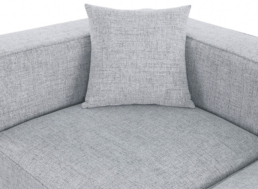 Cube Fabric Upholstered Corner Modular Chair