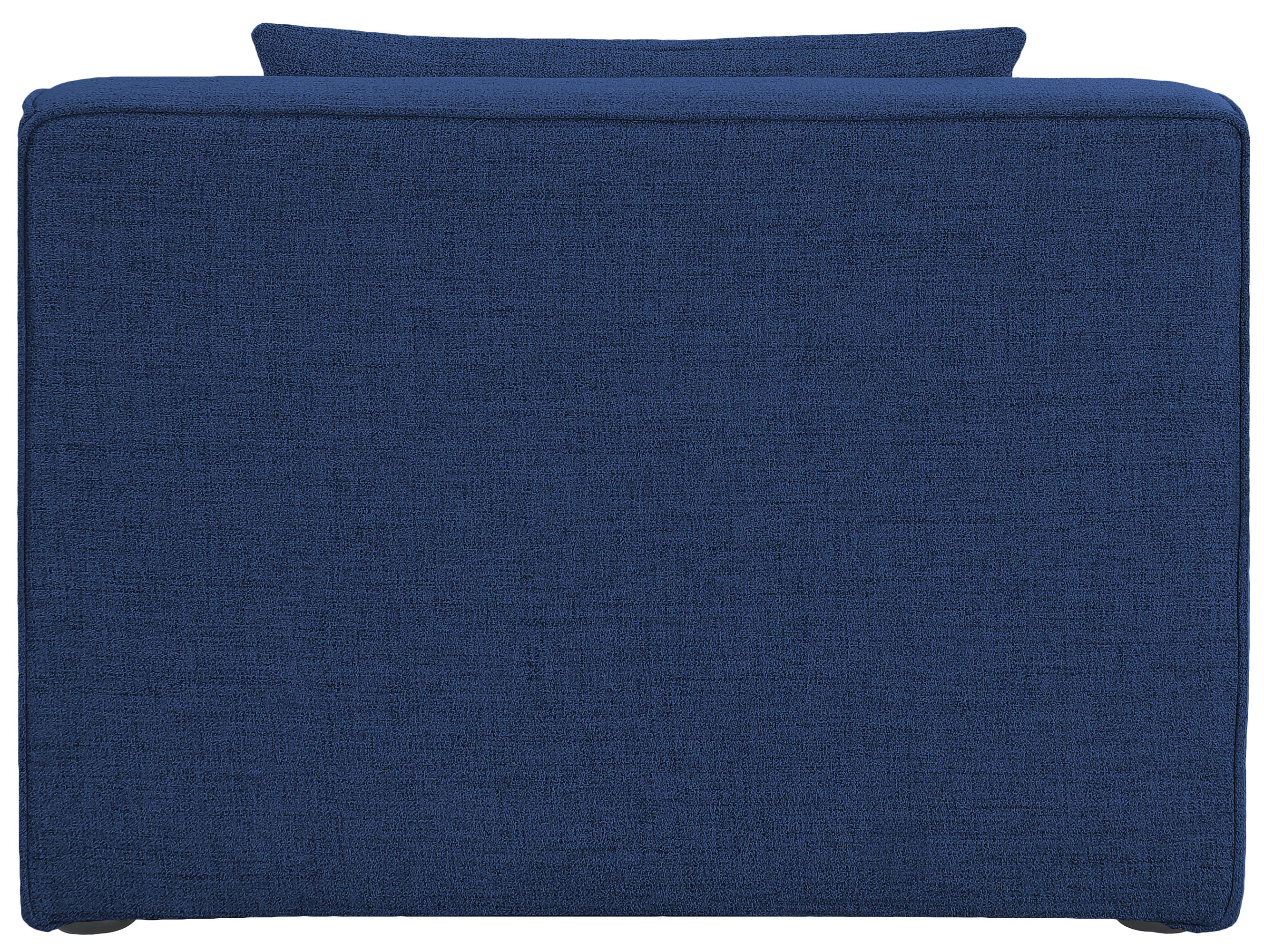 Cube Fabric Upholstered Armless Modular Chair