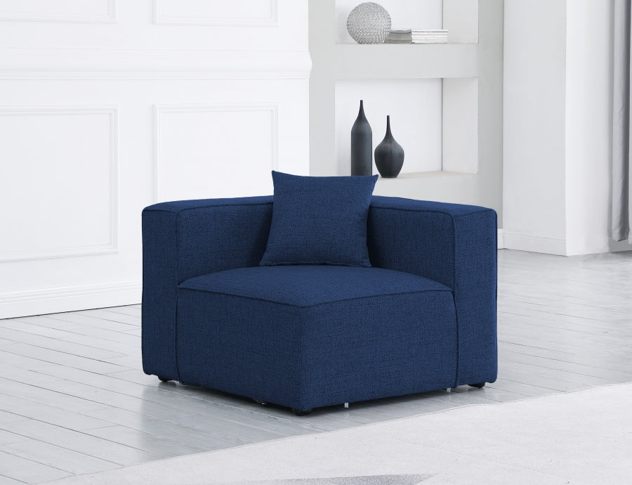 Cube Fabric Upholstered Corner Modular Chair