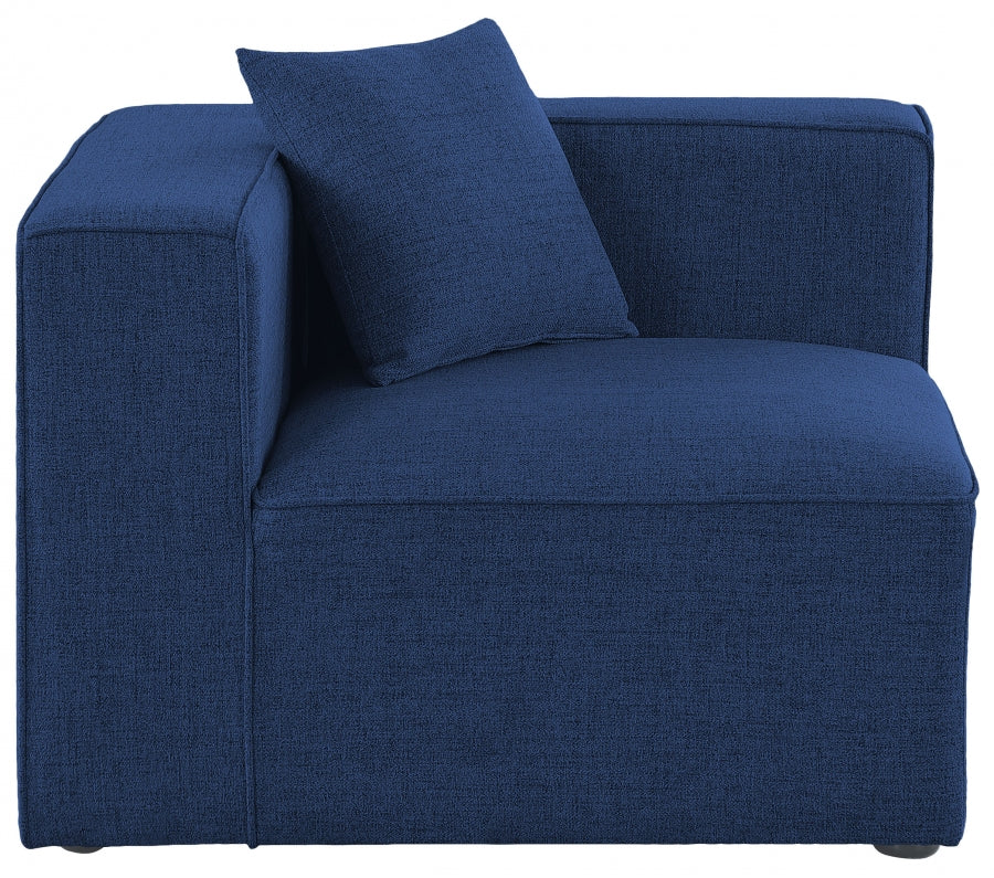 Cube Fabric Upholstered Corner Modular Chair