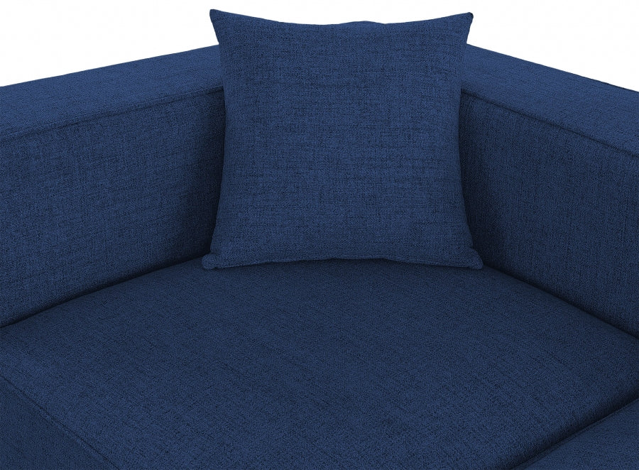 Cube Fabric Upholstered Corner Modular Chair