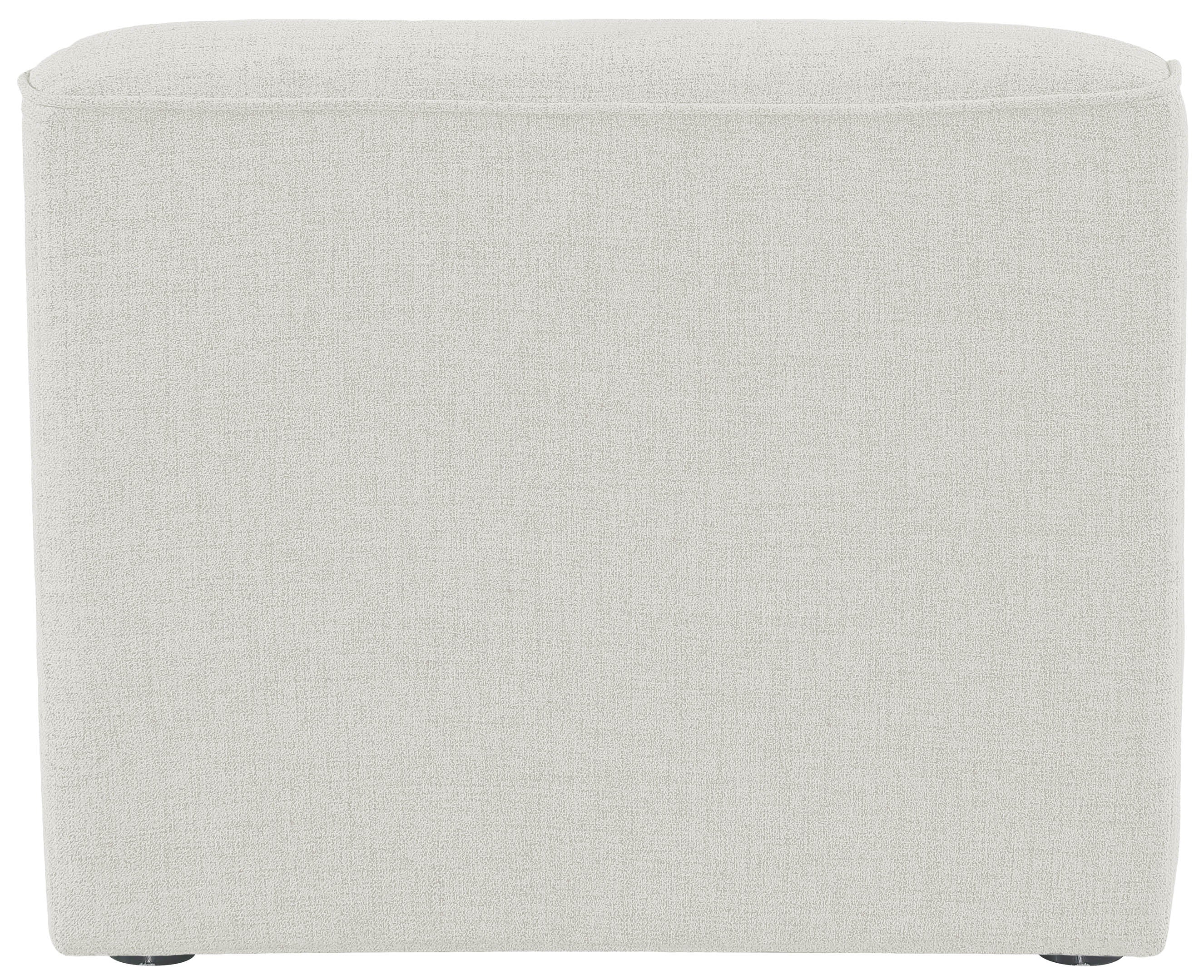 Miramar Linen Textured Fabric Upholstered Armless Modular Chair
