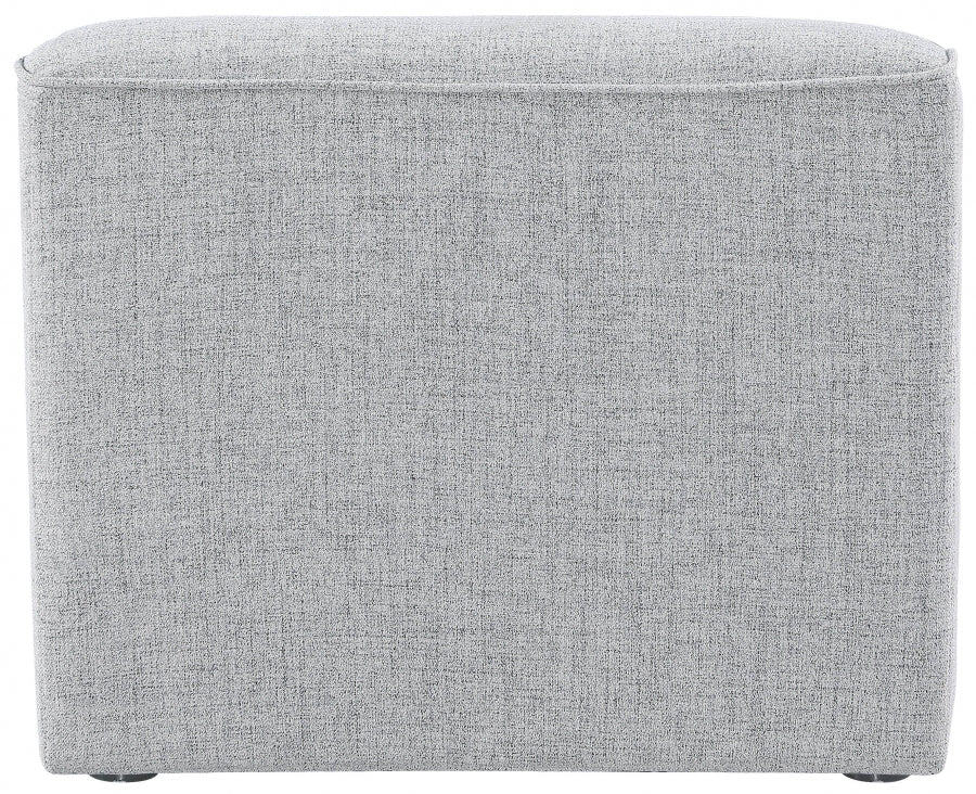 Miramar Linen Textured Fabric Upholstered Armless Modular Chair