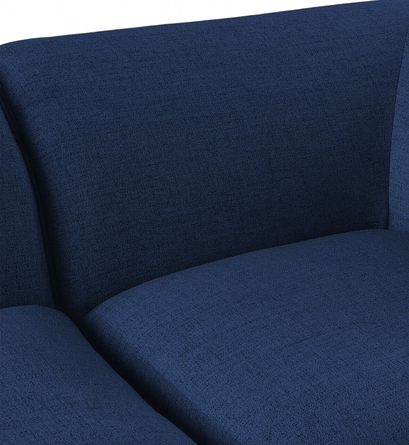 Miramar Linen Textured Fabric Upholstered Armless Modular Chair