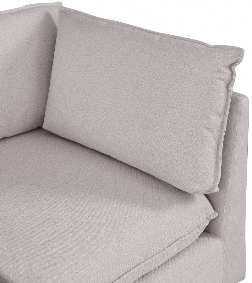 Fauteuil d'appoint rembourré en chenille Vivi