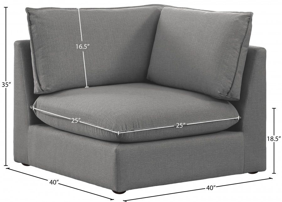 Fauteuil d'appoint rembourré en chenille Vivi