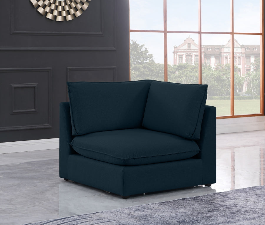 Fauteuil d'appoint rembourré en chenille Vivi